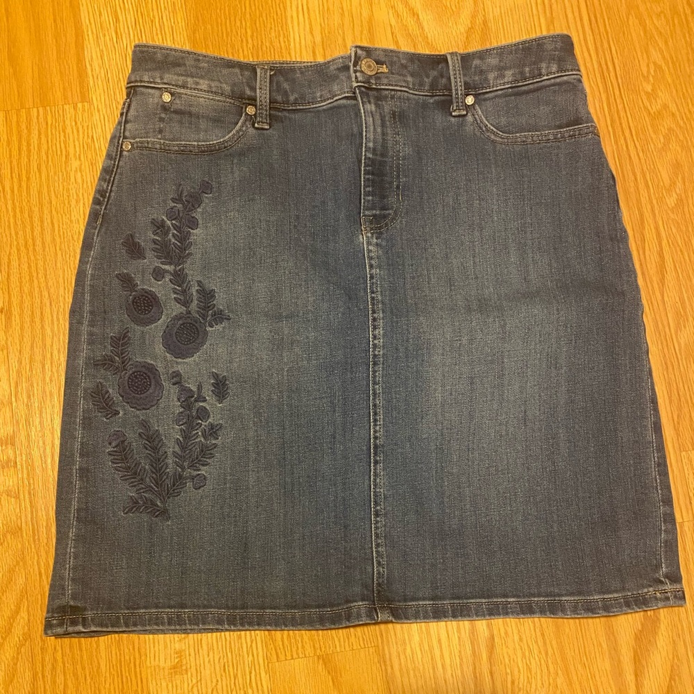 Talbots Jean Skirt - Size 10